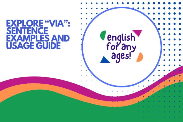 Explore "Via": Sentence Examples and Usage Guide